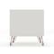 Manhattan Comfort Rockefeller Nightstand 1.0 in Off White and Nature, PK2 2-101GMC3 - alternate 3